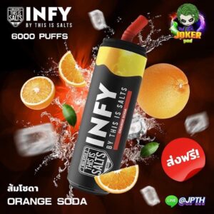Orange Soda INFY 6000 Puffs