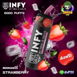 Strawberry INFY 6000 Puffs