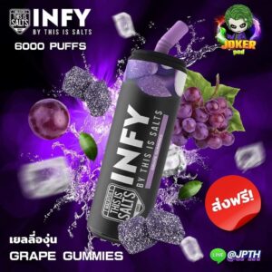 Grape Gummies INFY 6000 Puffs