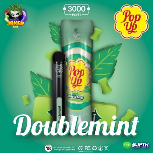 POP UP 3000 Puffs Double Mint
