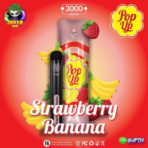 POP UP 3000 Puffs Strawberry Ваnana